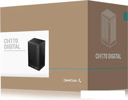 Корпус DeepCool CH170 Digital R-CH170-BKNPI0D-G-1