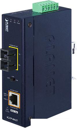 Медиаконвертер PLANET IGTP-802T