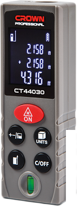 Лазерный дальномер Crown CT44030