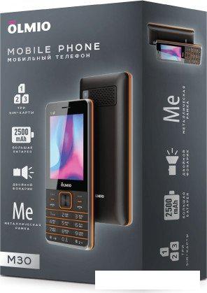 Телефон Olmio M30 (черный)