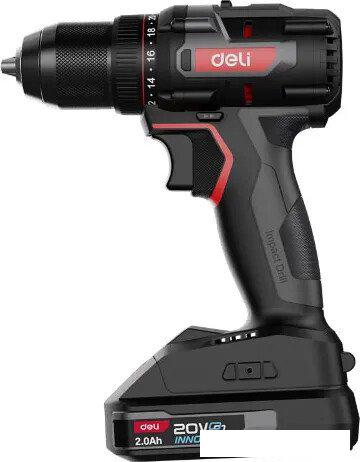 Ударная дрель-шуруповерт Deli EDE-CZ20-2 (без АКБ)