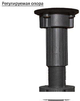 Готовая кухня ЭлиГард Виктория 1.5 (белый структурный рамка/дуб монтерей рамка/кашемир)