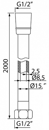 Душевой шланг IDDIS A50711 2.0