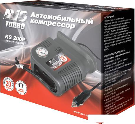 Автомобильный компрессор AVS Turbo KS 200P