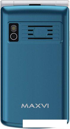 Телефон Maxvi E28 (голубой)