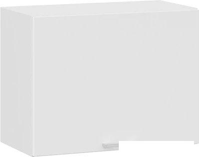 Шкаф навесной Трия Габриэлла 1ВВ6Г с одной откидной дверью (белый/сноу)