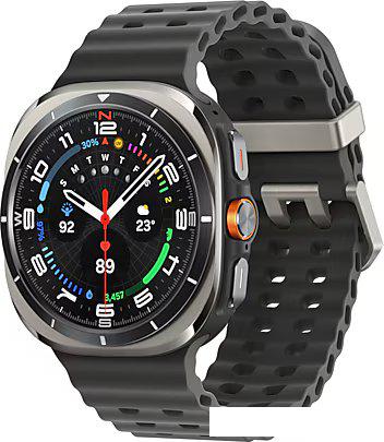 Умные часы Samsung Galaxy Watch Ultra 2025 47 мм LTE (серый титан)