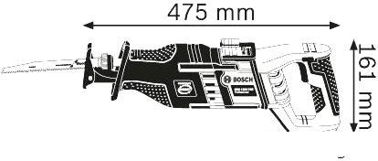 Сабельная пила Bosch GSA 1300 PCE Professional (060164E200)