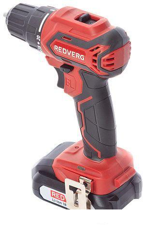 Дрель-шуруповерт RedVerg Power Сompact RD-S18MBL/U (с 2-мя АКБ, кейс)