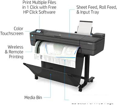 Принтер HP DesignJet T730 F9A29D