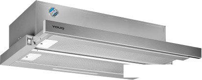 Кухонная вытяжка YOUQ Ami BT 1080 B 50 IX (нержавеющая сталь)