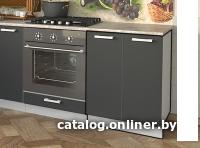 Шкаф напольный Интерлиния Компо НШ60р-2дв (антрацит)