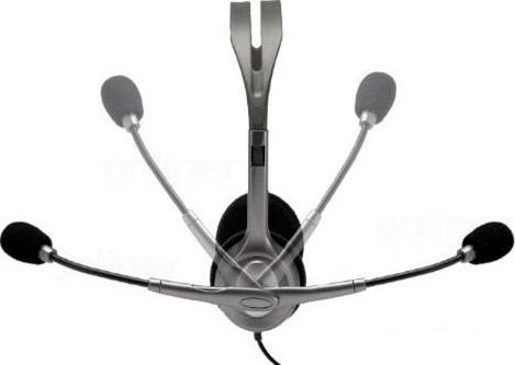 Наушники с микрофоном Logitech Stereo Headset H110