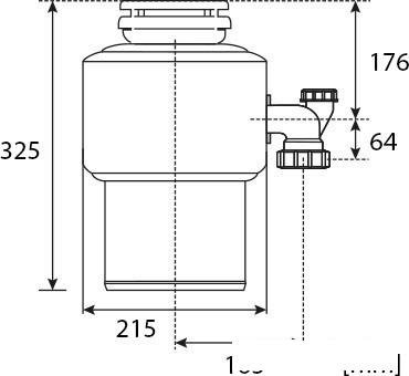 Измельчитель пищевых отходов Status Premium 200