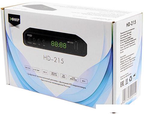 Приемник цифрового ТВ Эфир HD-215