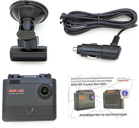 Автомобильный видеорегистратор Sho-Me Combo Mini WiFi