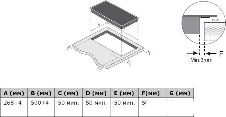Варочная панель Weissgauff HI 32 BSCM Flex