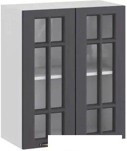 Шкаф навесной Трия Лина 1В6С (графит)