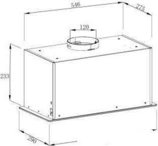 Кухонная вытяжка ZorG Neo 1030 60 S (черный)