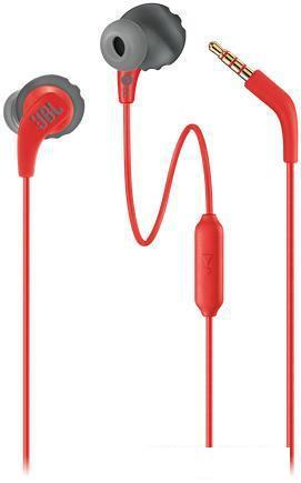Наушники JBL Endurance Run (красный/серый)