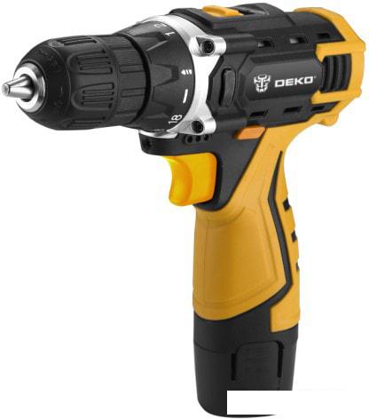 Дрель-шуруповерт Deko DKCD12FU-Li SET 3 063-4173 (с 1-м АКБ, кейс)