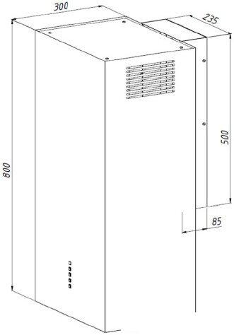 Кухонная вытяжка Akpo Terra WK-9