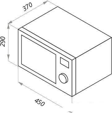 Микроволновая печь MAUNFELD JFSMO.20.5.GRIB