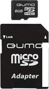 Карта памяти QUMO microSDHC (Class 10) 8GB (QM8GMICSDHC10)