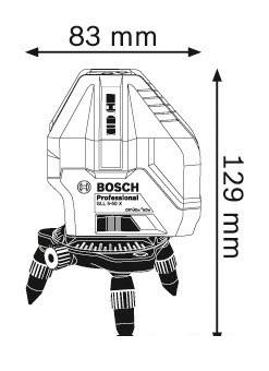 Лазерный нивелир Bosch GLL 5-50 X Professional [0601063N00]