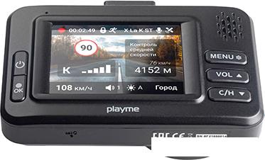 Видеорегистратор-радар детектор-GPS информатор (3в1) Playme Pulse