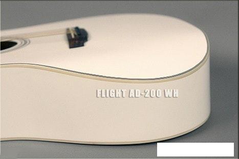 Акустическая гитара Flight AD-200 WH