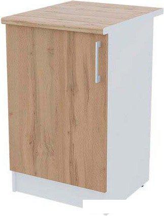 Шкаф напольный Горизонт Настя 500 (дуб вотан)