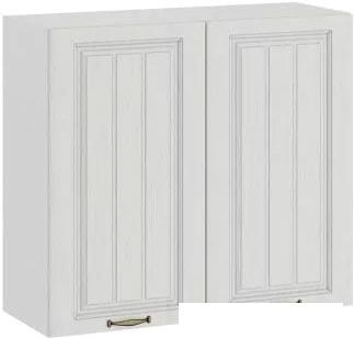 Шкаф навесной Трия Лина 1В8 (белый)