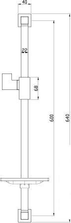 Душевая штанга Lemark LM8069C