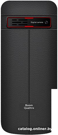 Кнопочный телефон BQ-Mobile BQ-2455 Boom Quattro (черный)