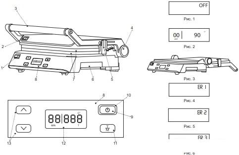 Электрогриль Brayer BR2006