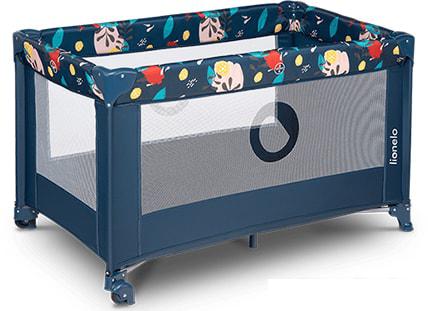 Игровой манеж Lionelo Stefi (темно-синий)