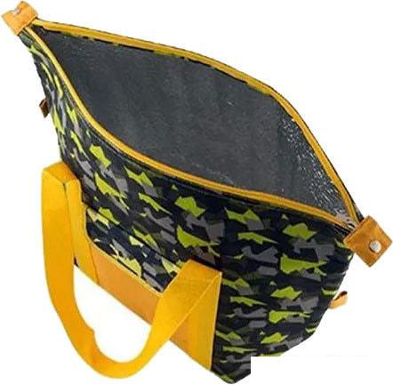 Термосумка Ecos CB-11 (желтый/черный)