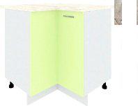 Шкаф напольный Кортекс-мебель Корнелия Лира НШУ угловой (салатовый/марсель) Шкаф напольный Кортекс-мебель Корнелия Лира НШУ угловой (салатовый/марсель)