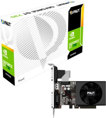 Видеокарта Palit GeForce GT 730 2GB DDR3 (NEAT7300HD46-2080F)