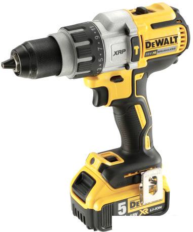 Дрель-шуруповерт DeWalt DCD996P2 (с 2-мя АКБ 5 Ah)