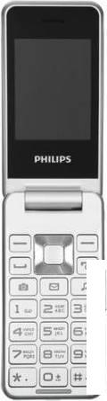 Кнопочный телефон Philips Xenium E2601 (серебристый)