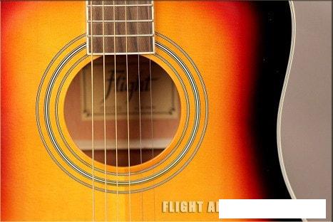 Акустическая гитара Flight AD-200 3TS