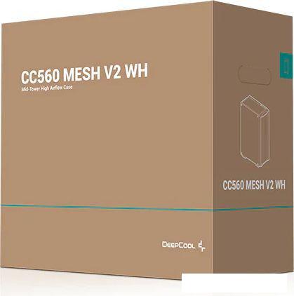 Корпус DeepCool CC560 Mesh V2 WH R-CC560-WHAMA4-G-2