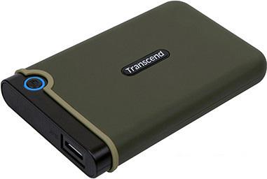 Внешний жесткий диск Transcend StoreJet 25M3 1TB (зеленый)