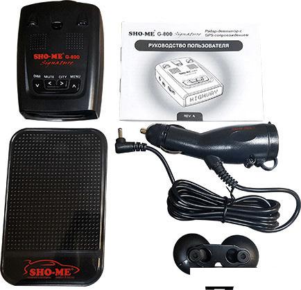 Радар-детектор Sho-Me G-800 Signature