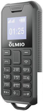Кнопочный телефон Olmio A04 (черный)