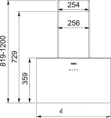 Кухонная вытяжка Franke Lens 50 BK 330.0712.119