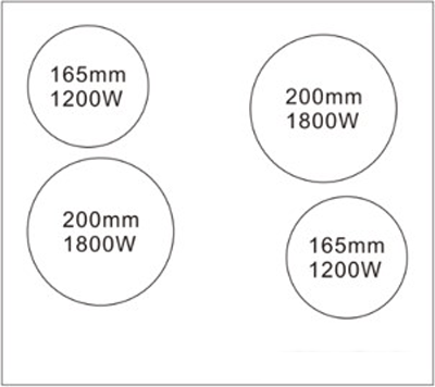 Варочная панель Weissgauff HV 640 BK