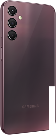 Смартфон Samsung Galaxy A24 SM-A245F/DSN 4GB/128GB (бордовый)
